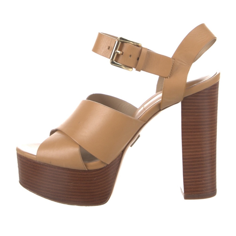 Michael Kora Collection Leather Sandals